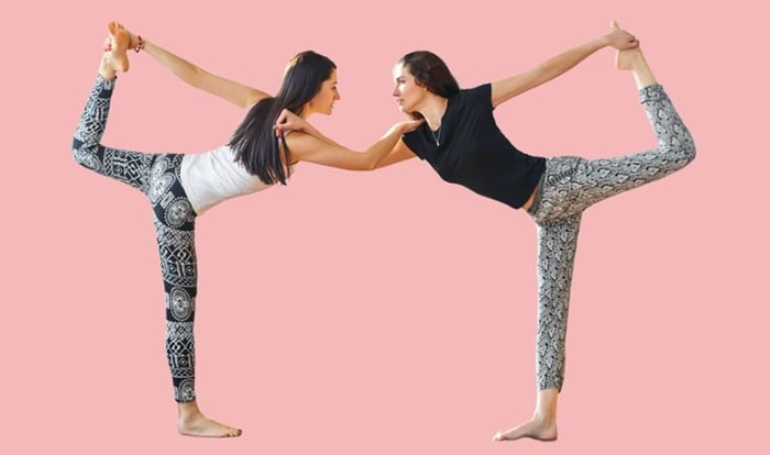 20 Tư thế yoga đôi nữ, tư thế yoga đôi nam đẹp nhất